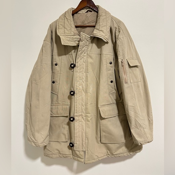 Other - Vintage Rare 1970's Military Parka Jacket With Clix Zipper